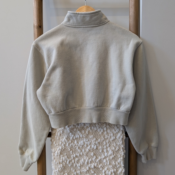 TNA Cozy Fleece Perfect Quarter Zip Sweatshirt - Picture 6 of 8